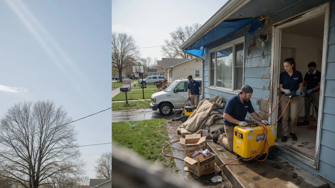 Basement Flood Cleanup in Hydro, OK near me
